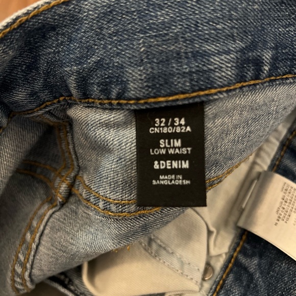 Mens Medium Wash H&M jeans W32 x L34 - Picture 2 of 6